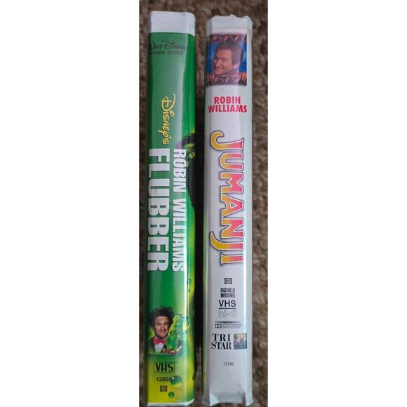 Robin Williams VHS Bundle (Flubber,Jumanji) - Picture 3 of 4